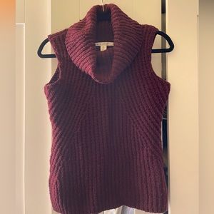 MAX STUDIO Sweater vest with cowl neck